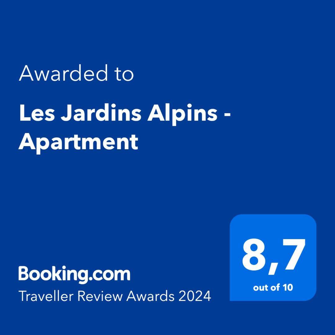 Les Jardins Alpins - Apartment Saint-Gervais-les-Bains Buitenkant foto